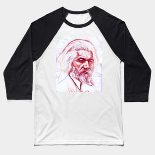 Frederick Douglass Portrait | Frederick Douglass line art Baseball T-Shirt